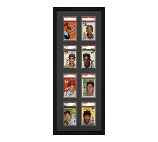 Card Frame Display - 8 Openings for PSA Graded Slabs