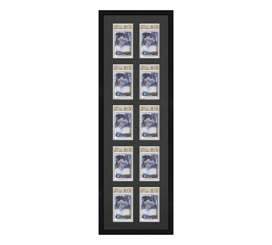 Card Frame Display - 10 Openings for BGS Graded Slabs